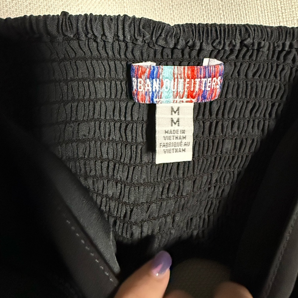 Urban Outfitters Black Karissa Bustier Corset Top Size Medium - Picture 4 of 9